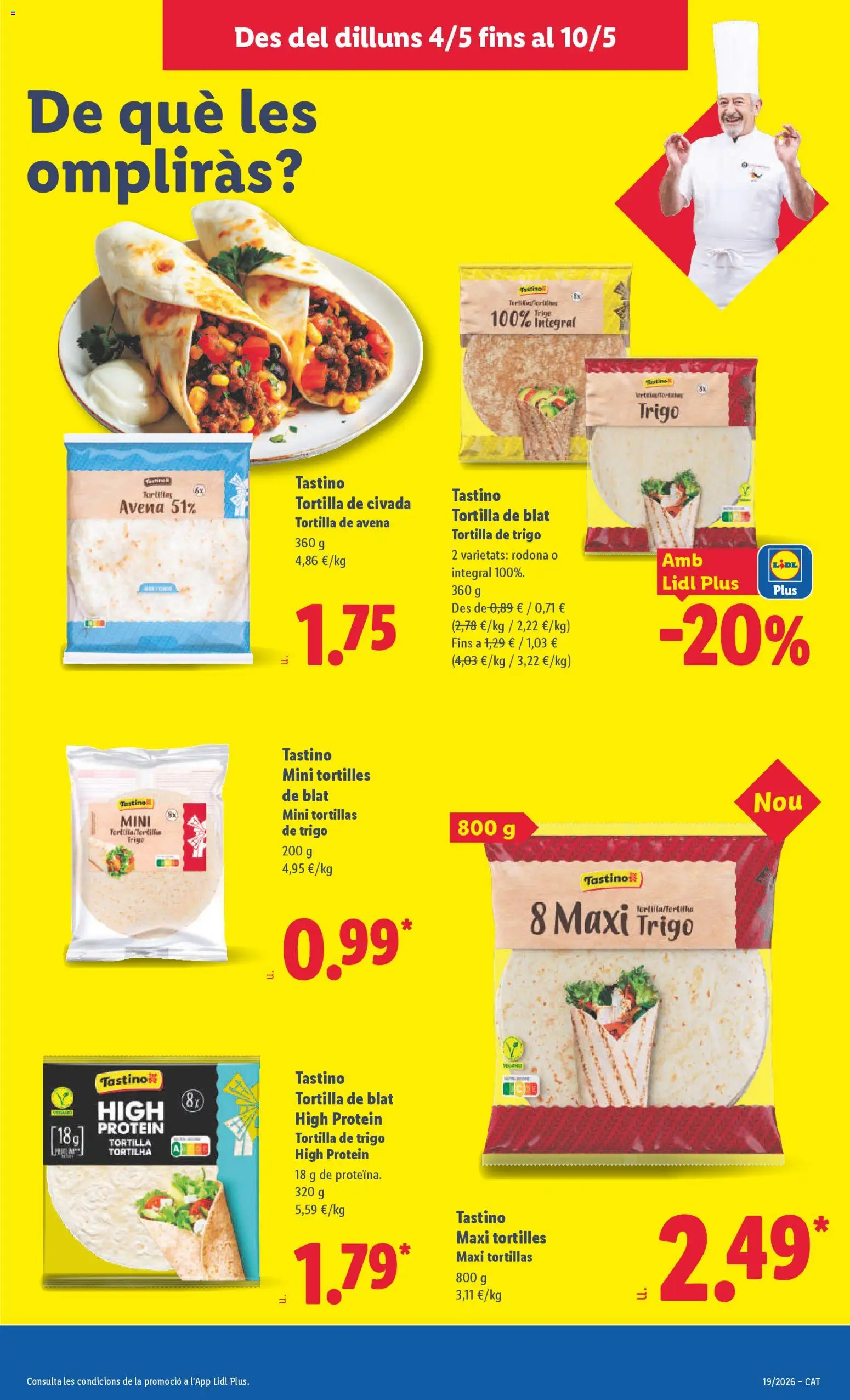 Lidl folleto │ válido desde el 04.05.2026 | Página: 19