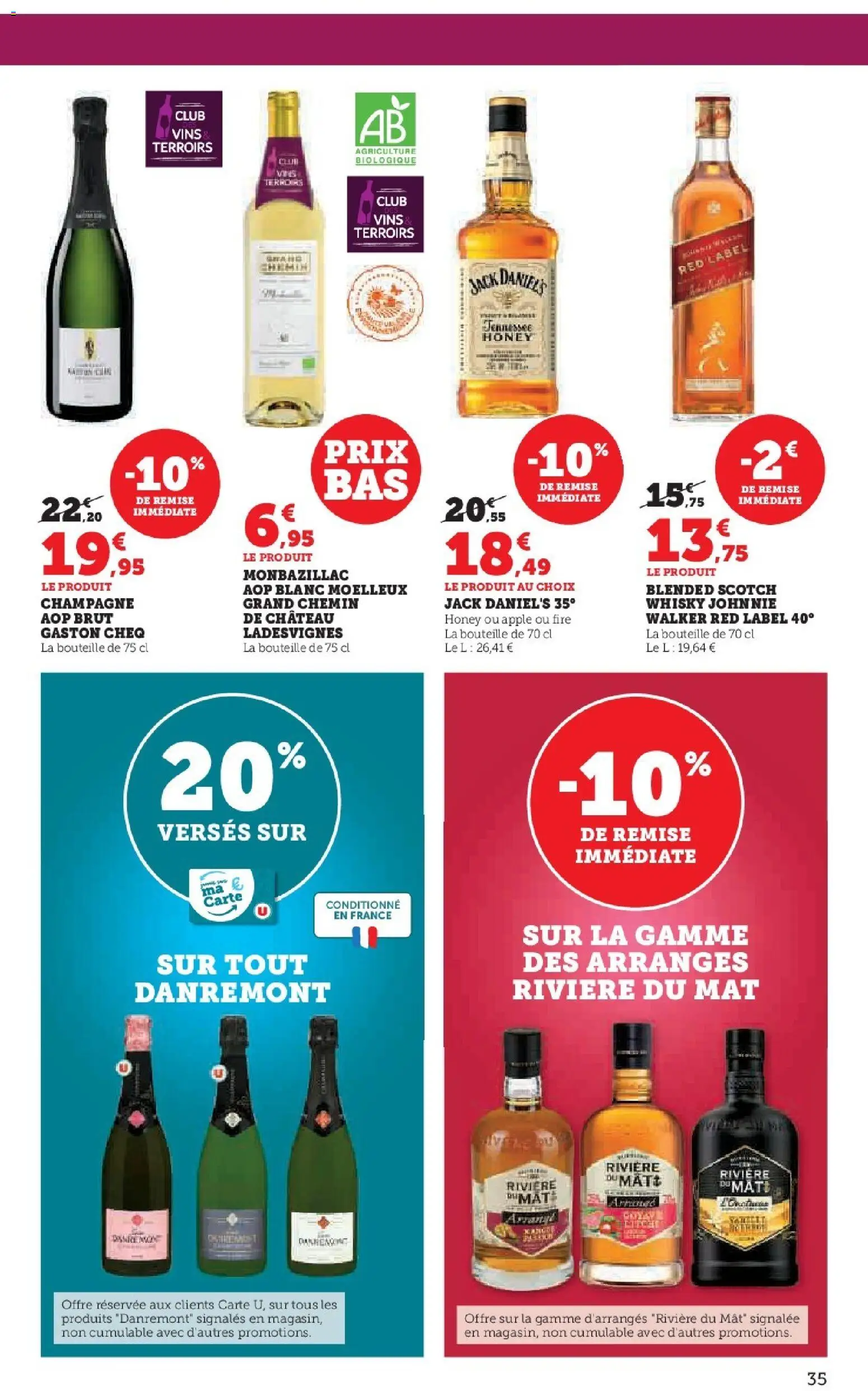 {H1} | Page: 35 | Produits: Whisky, Champagne