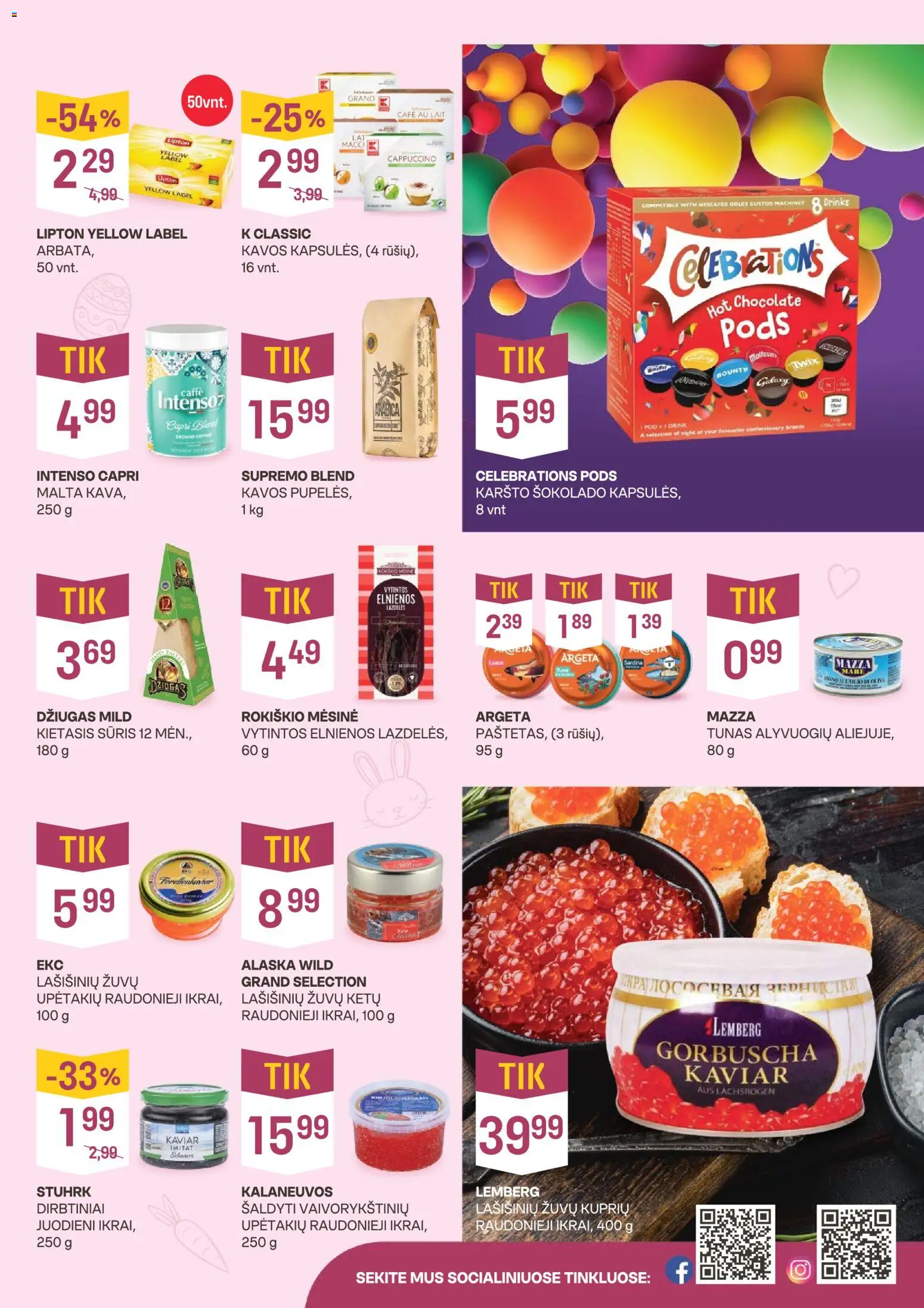 VYNOTEKA akcijos nuo 30.03.2026 | Puslapis: 3 | Prekių: Sūris