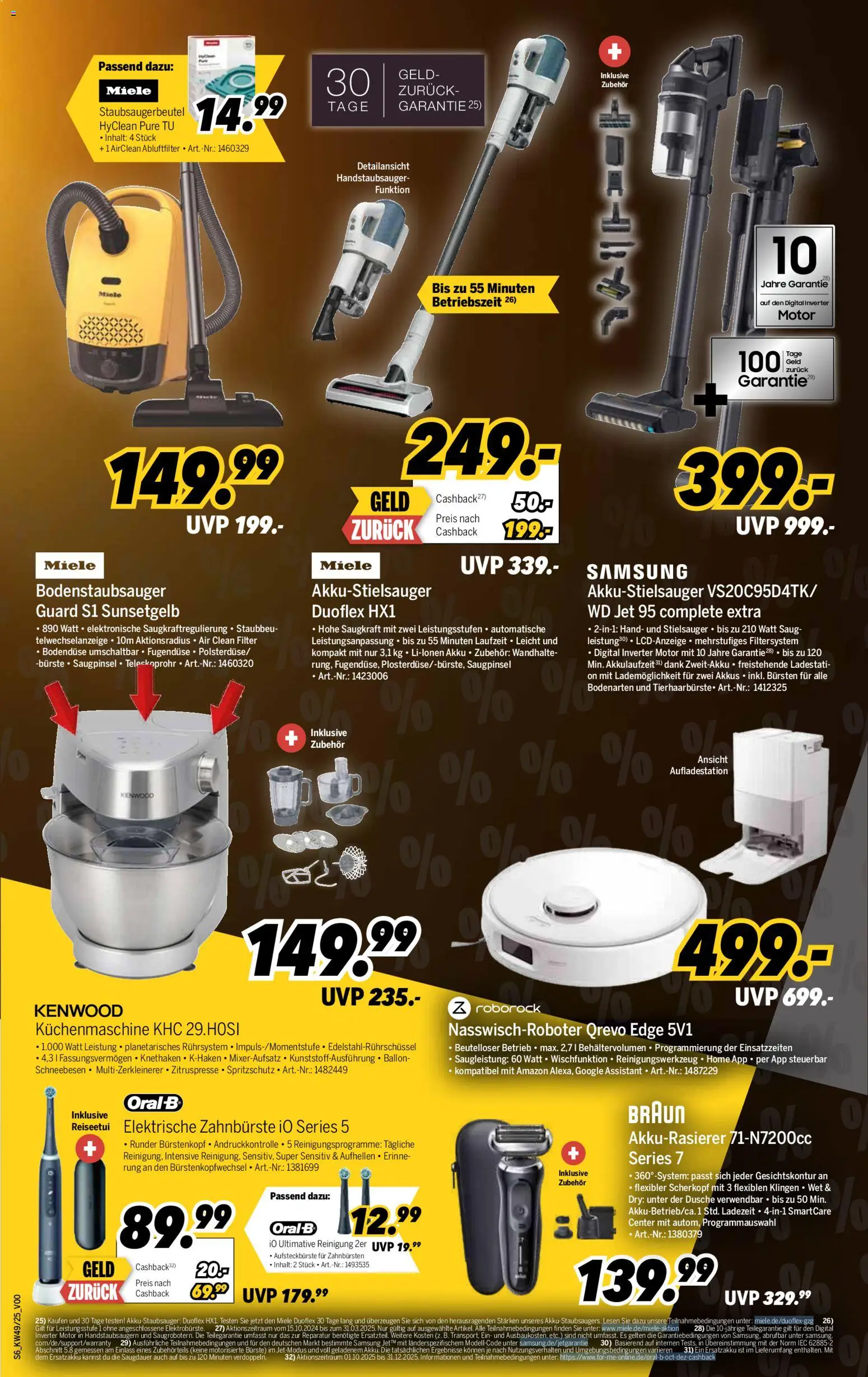 Medimax - Black Friday – gültig ab 29.11.2025 | Seite: 6 | Produkte: Miele, Dusche, Samsung, Bürste