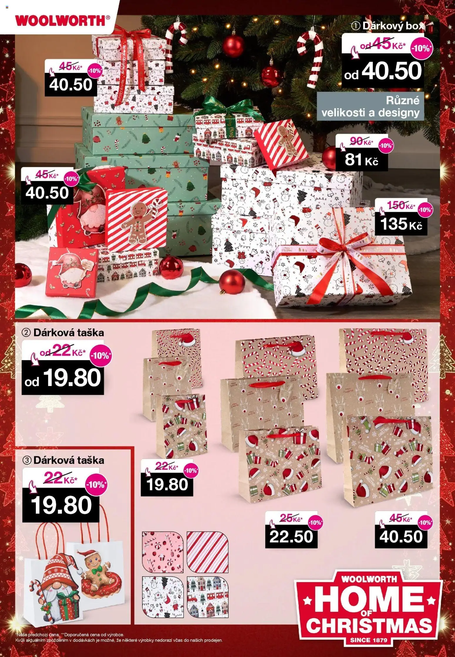 Woolworth leták od 14.11.2025 | Strana: 13 | Produkty: Dárková taška, Taška
