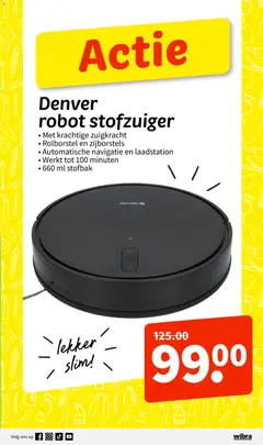 Wibra - Folder - Voorbeeld van een folder van Wibra, geldig van 05.01.2026 | Pagina: 27 | Producten: Stofzuiger, Robot, Navigatie