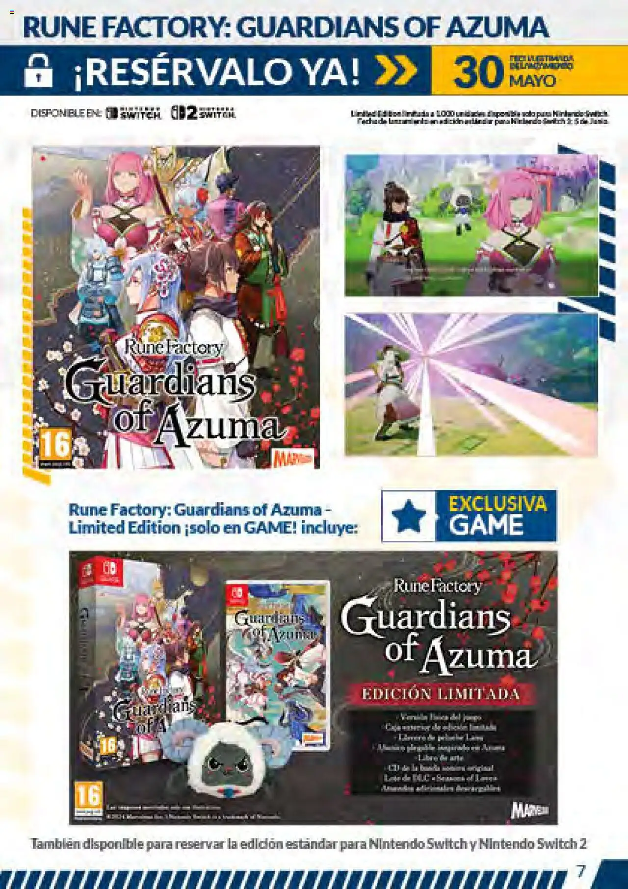 Game - Folleto │ válido desde el 20.05.2025 | Página: 7 | Productos: Nintendo