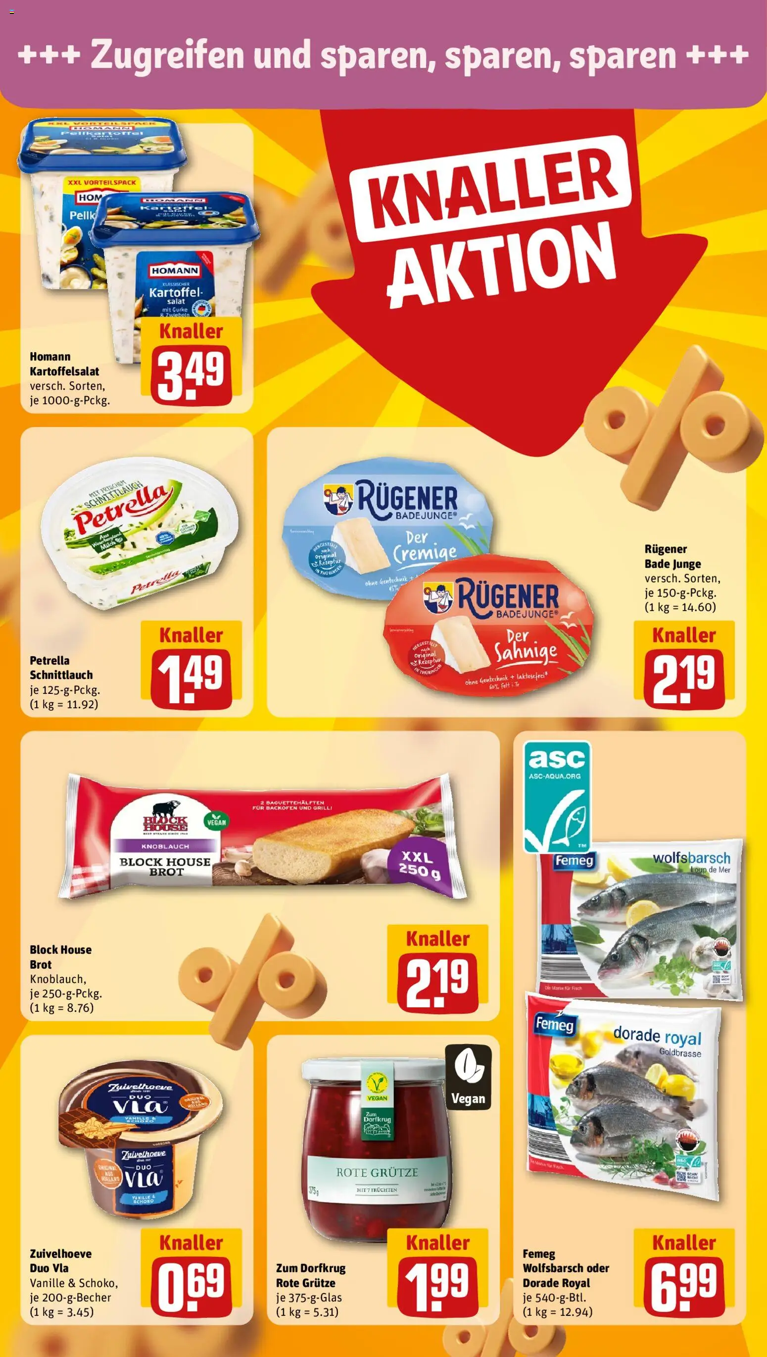 Rewe Prospekt 	 – gültig ab 23.02.2026 | Seite: 14 | Produkte: Grill, Pudding, Backofen, Brot
