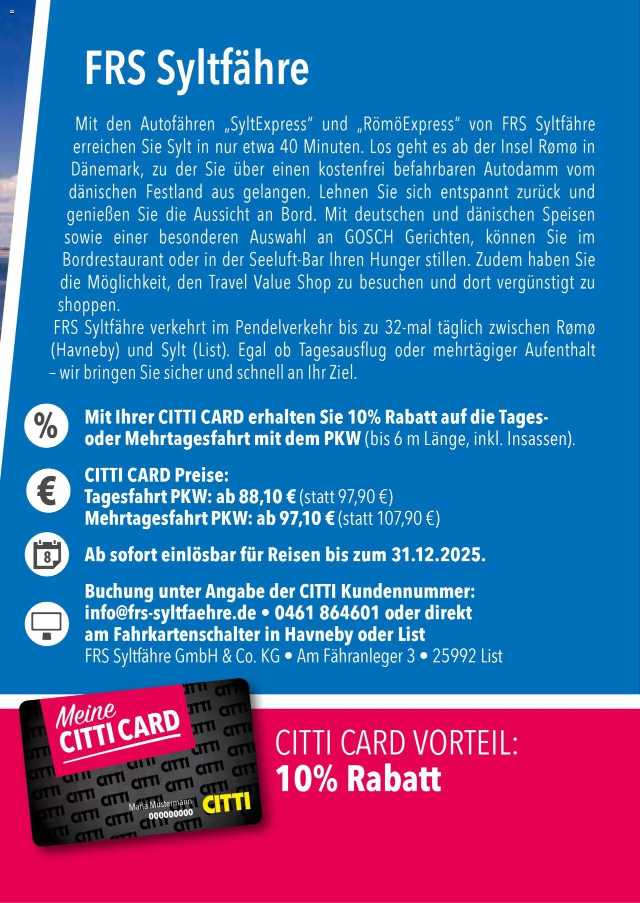CITTI Markt Vorteilsheft – gültig ab 11.09.2025 | Seite: 12
