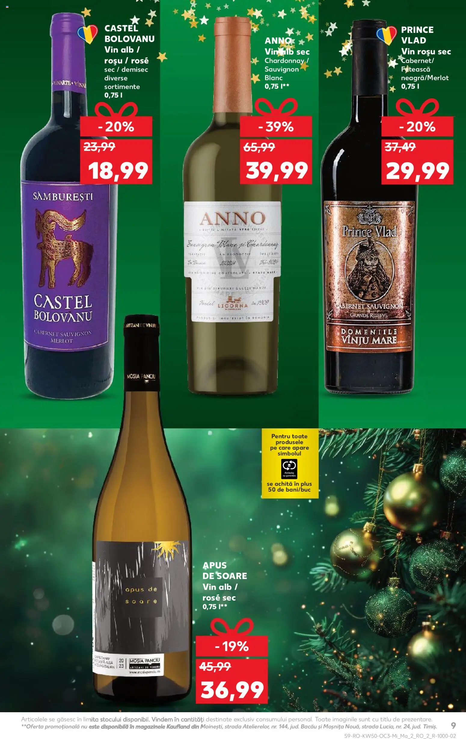 Noul catalog Kaufland – valabil de la 10.12.2025 | Pagină: 9 | Produse: Vin