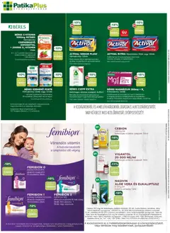 PatikaPlus Akciós újság - amely érvényes a következő dátumtól: 01.11.2025 | Oldal: 6 | Termékek: Béres csepp, Aloe vera, Multivitamin