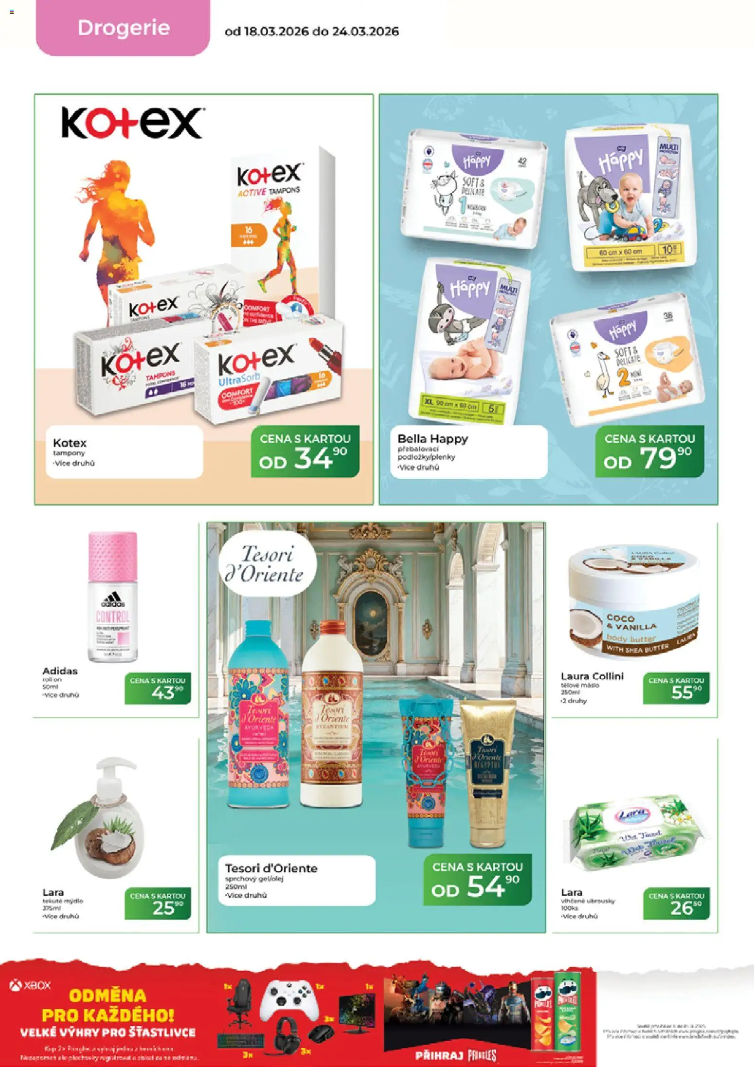 Tamda Foods leták od 18.03.2026 | Strana: 58 | Produkty: Tesori d'Oriente, Máslo, Drogerie, Tampony