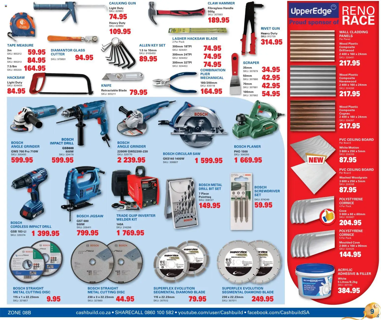 New Cashbuild catalogue – valid from 24.11.2025 | Page: 9 | Products: Light, Jigsaw, Hacksaw, Angle grinder