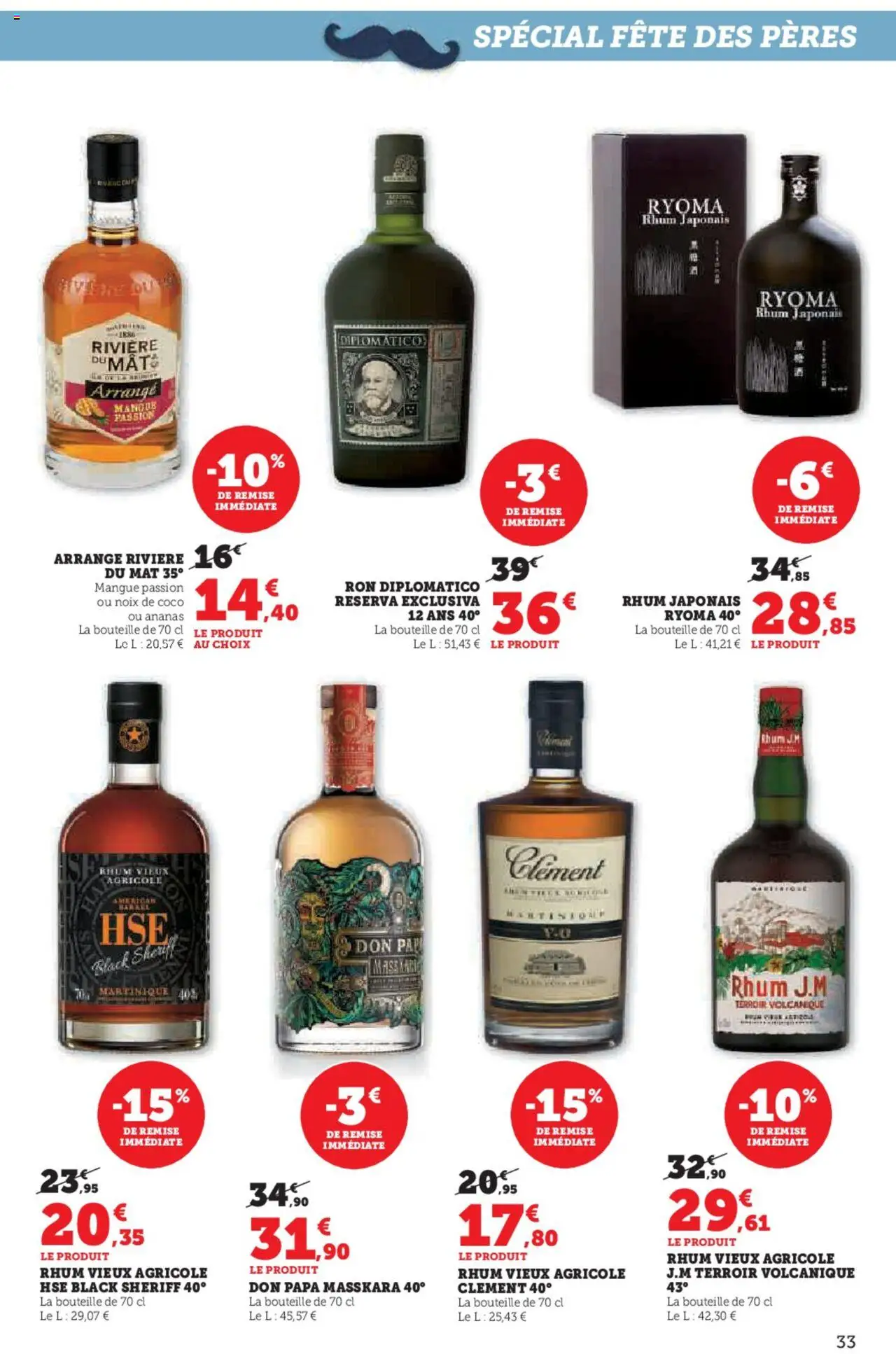  | Page: 33 | Produits: Mangue, Rhum, Ananas, Noix