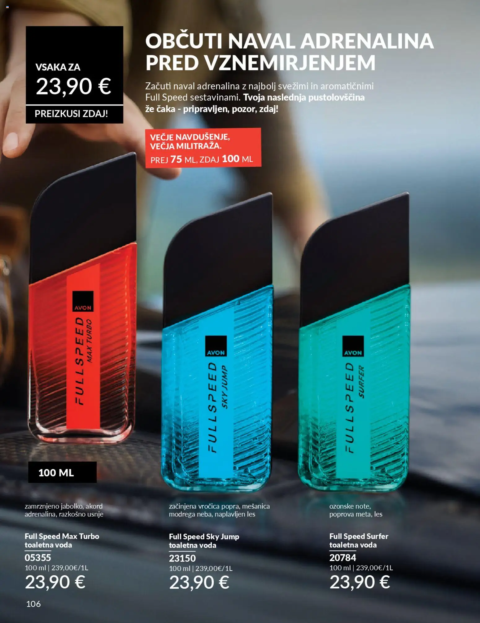 Novi Avon katalog ponudbe – veljaven od 29.12.2025 | Stran: 106 | Izdelki: Voda, Toaletna voda