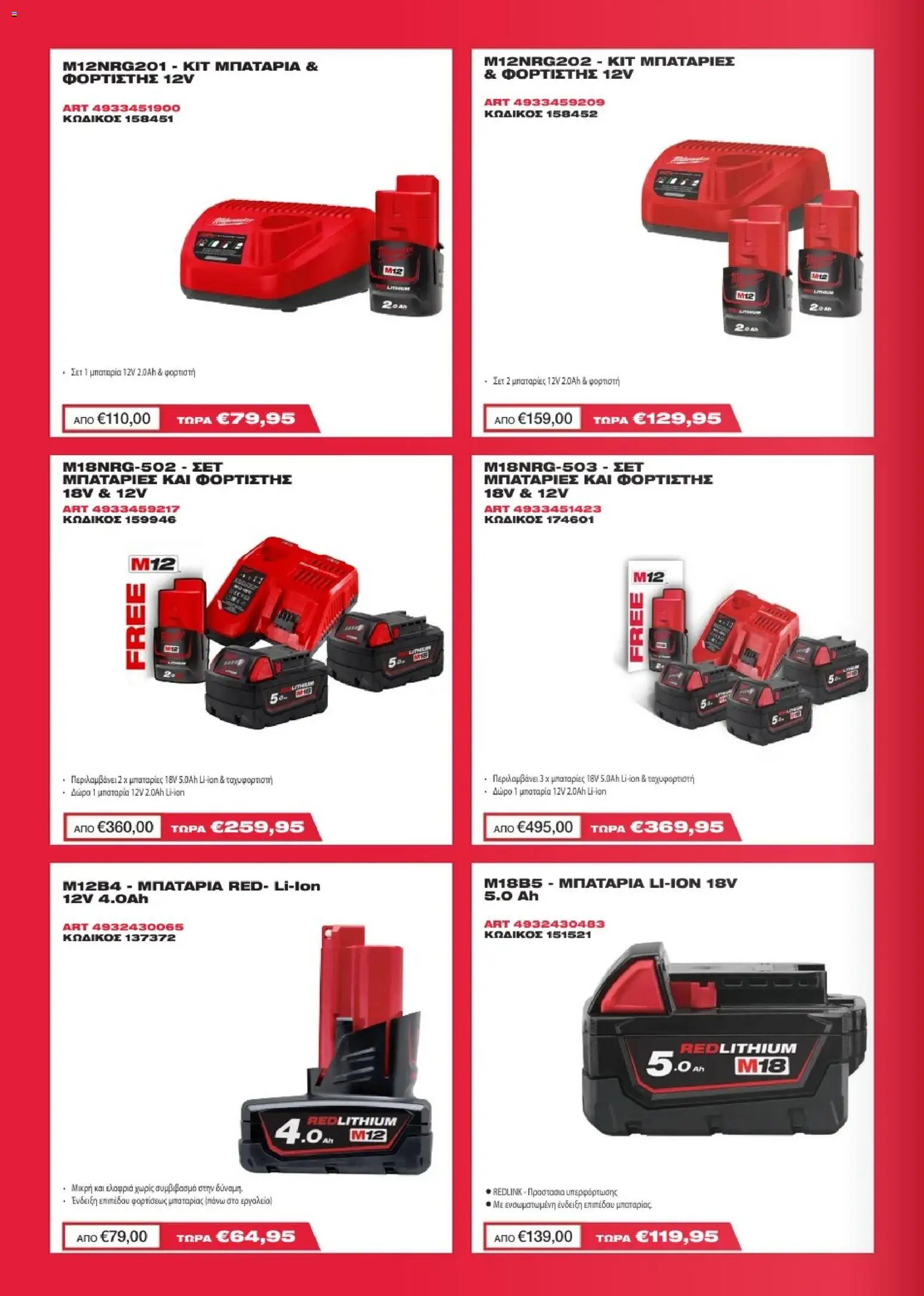 Mangas Home Improvement - Milawukee Catalogue - Spring 2026 – σε ισχύ από 16.03.2026 | Σελίδα: 8