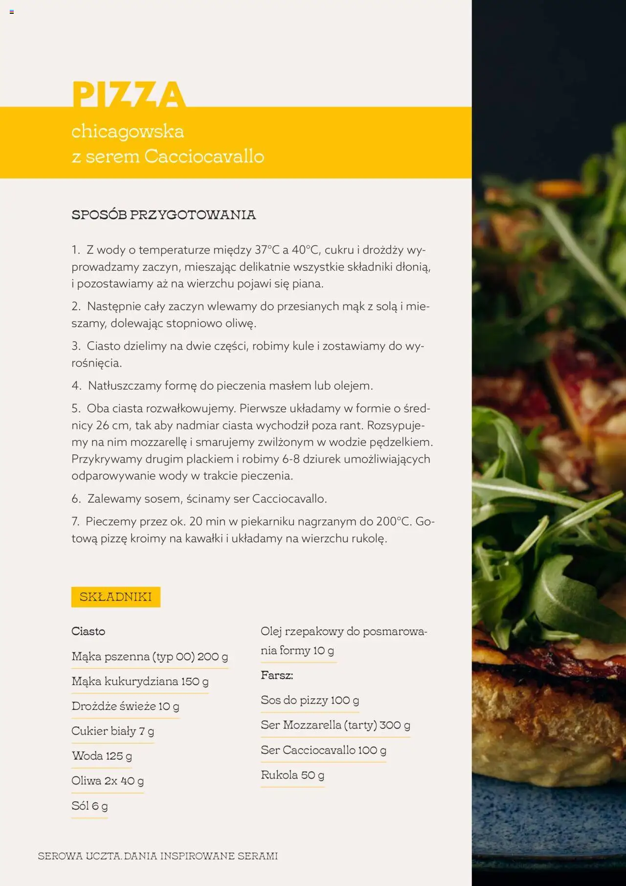 Makro Gazetka - Serowa uczta od 31.12.2023 | Strona: 38 | Produkty: Rukola, Ser, Olej, Pizza