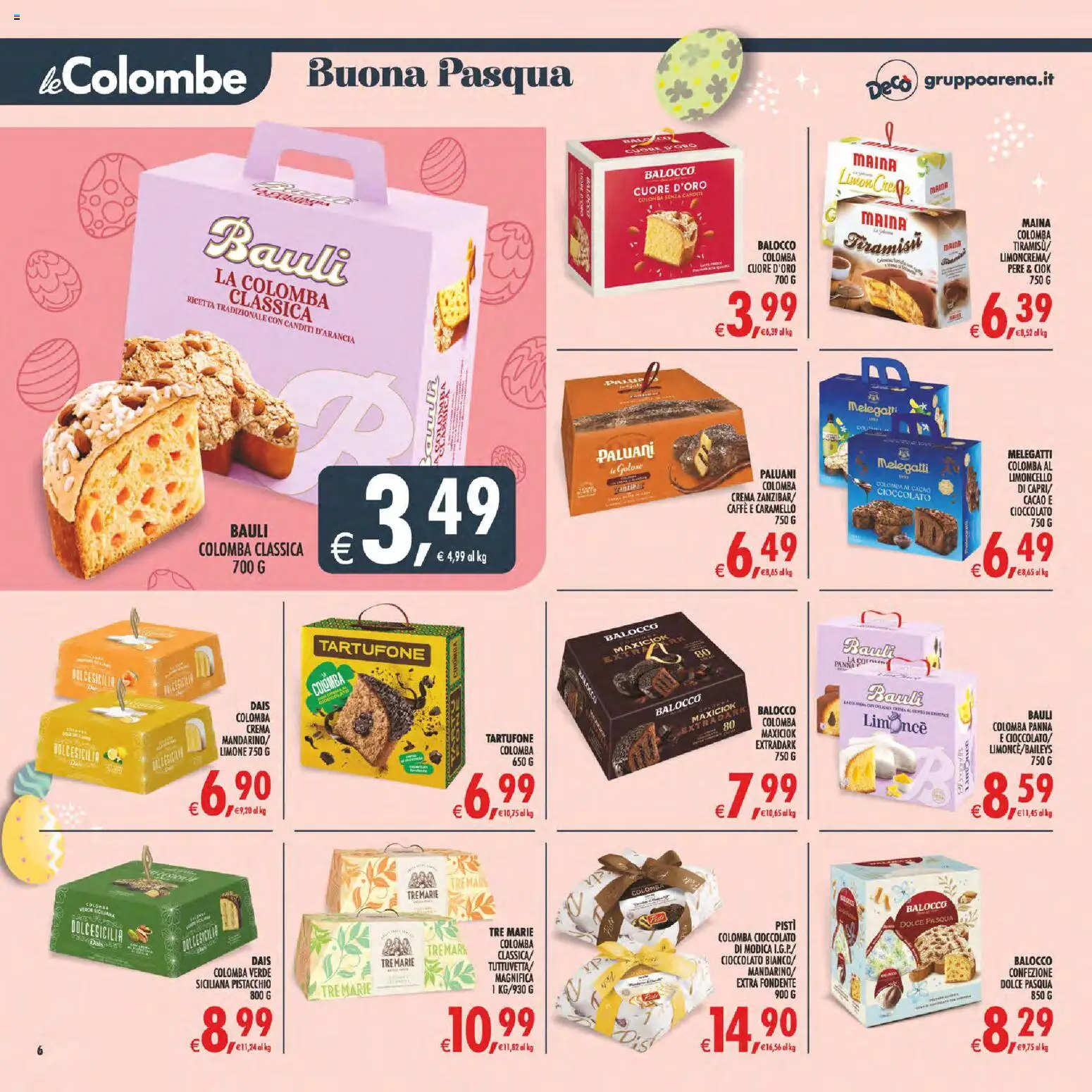 Volantino Decò del 27.03.2026 | Pagina: 6 | Prodotti: Crema, Panna, Limone, Cacao