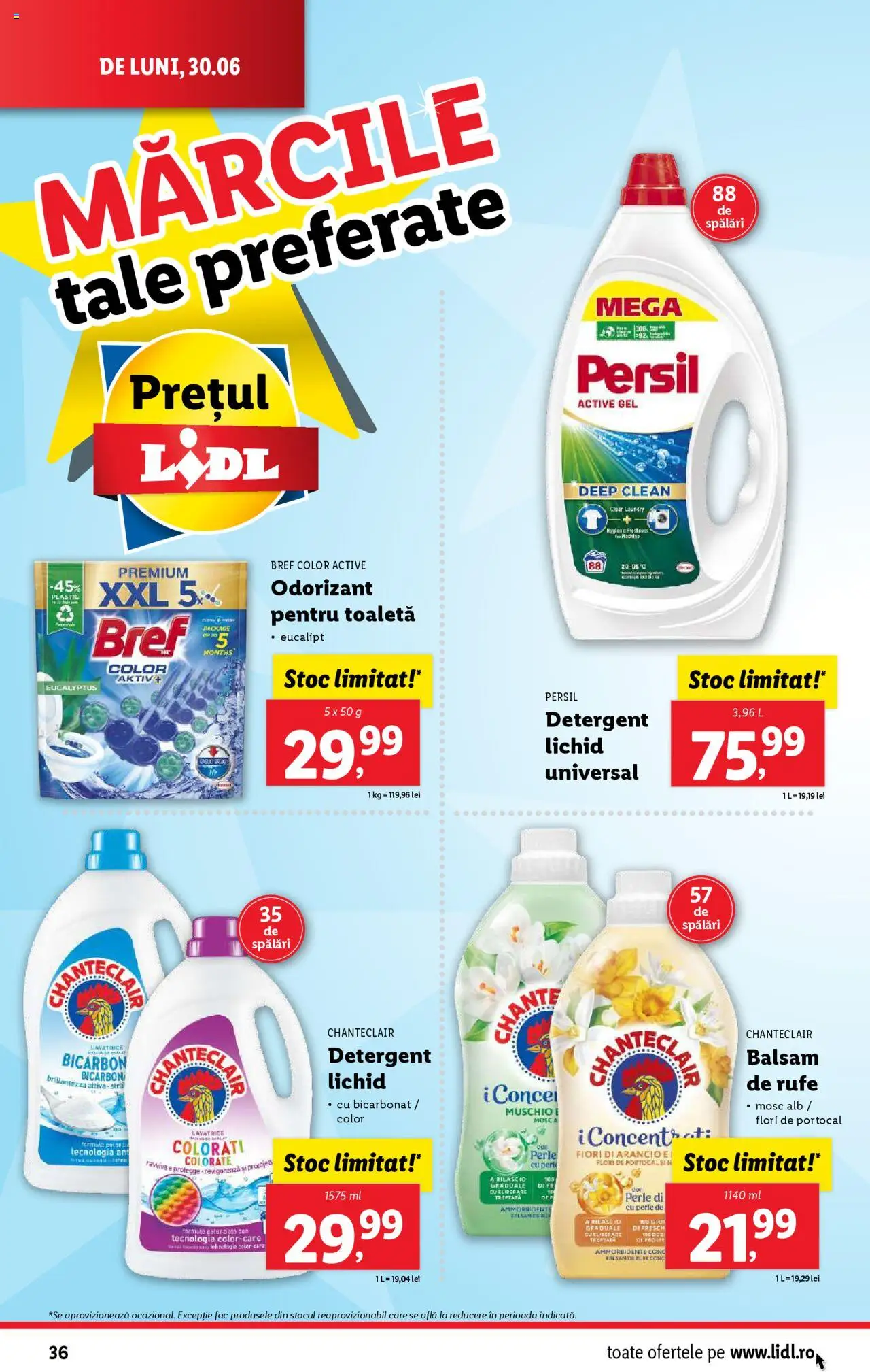 Catalog Lidl – valabil de la 30.06.2025 | Pagină: 36 | Produse: Pomelo, Akrilik boya, Toaletă, Balsam