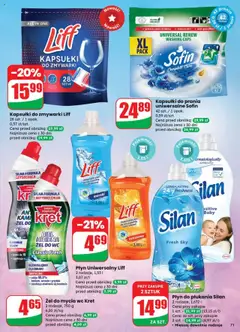 Kapsułki do zmywarki Liff, 28 szt. / 1 opak. od 10.09.2025 | Strona: 71 | Produkty: Cleaner, Kapsułki do prania, Detergent, Kapsułki do zmywarki