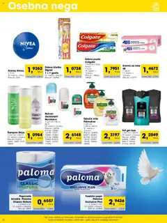 Tuš katalog akcije – veljaven od 01.10.2025 | Stran: 22 | Izdelki: Tekoče milo, Krema, Deodorant, Zobna scetka
