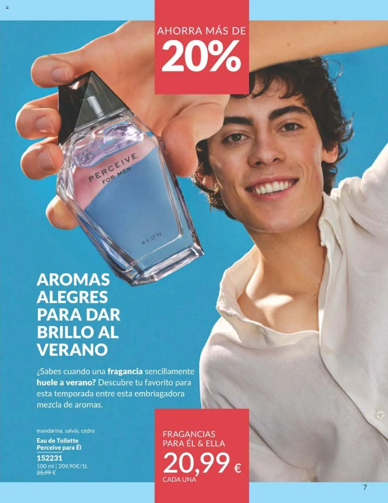 Catálogo AVON campaña 7 │ válido desde el 01.07.2025 | Página: 7 | Productos: Fragancia, Eau de toilette
