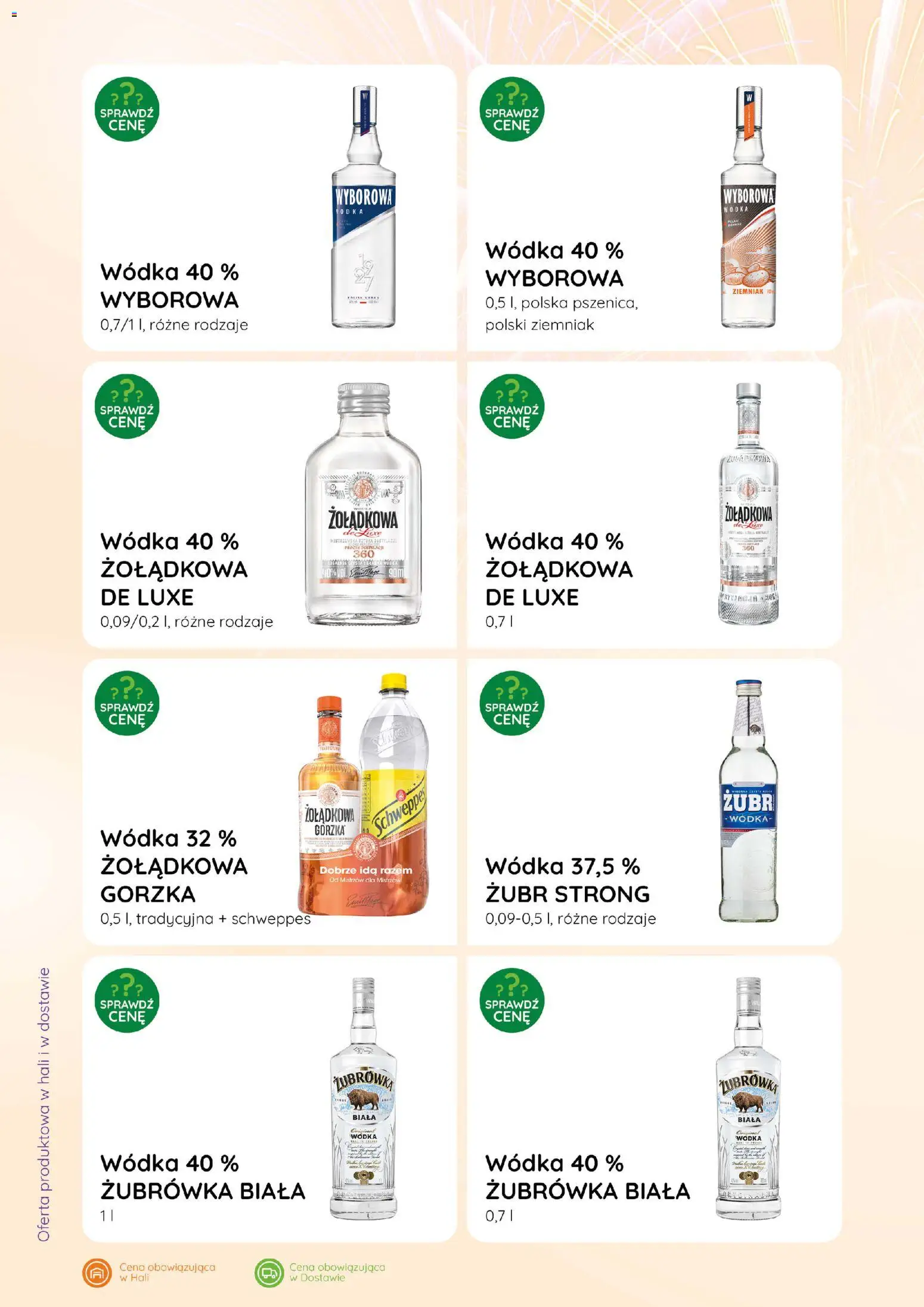 Eurocash Gazetka - Katalog Alkoholowy od 01.01.2026 | Strona: 10 | Produkty: Żubrówka, Wódka