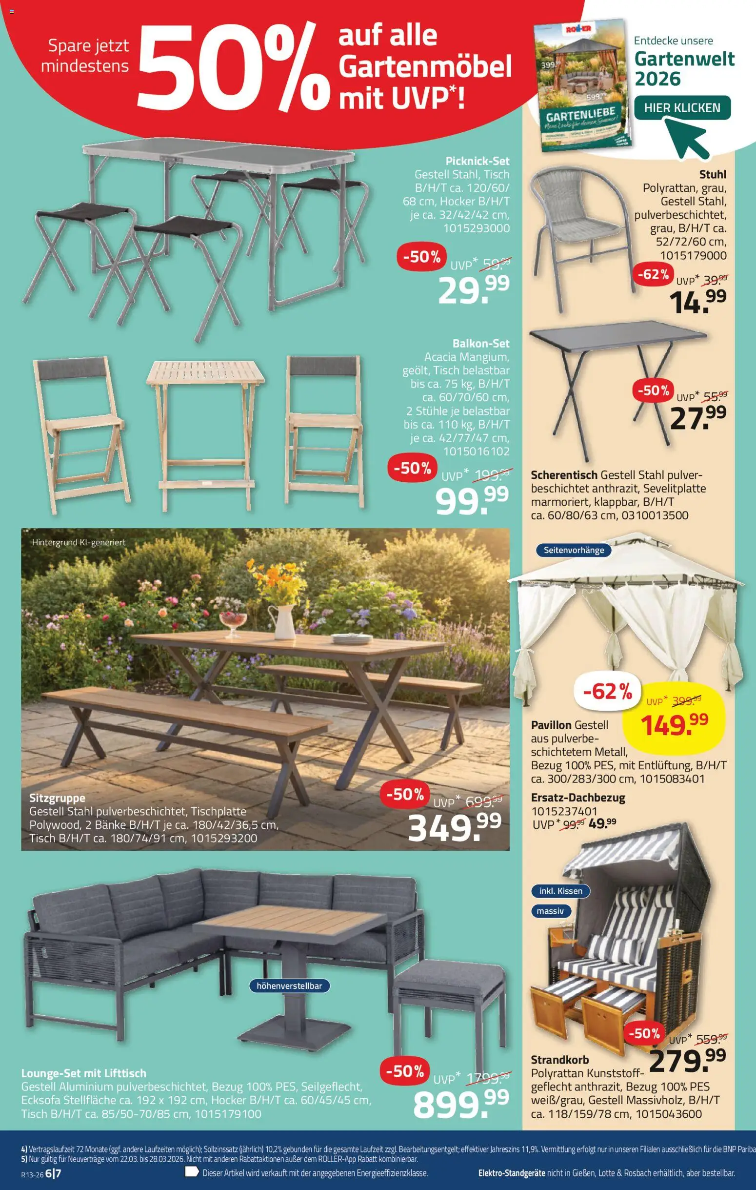 Roller Prospekt 	 – gültig ab 22.03.2026 | Seite: 6