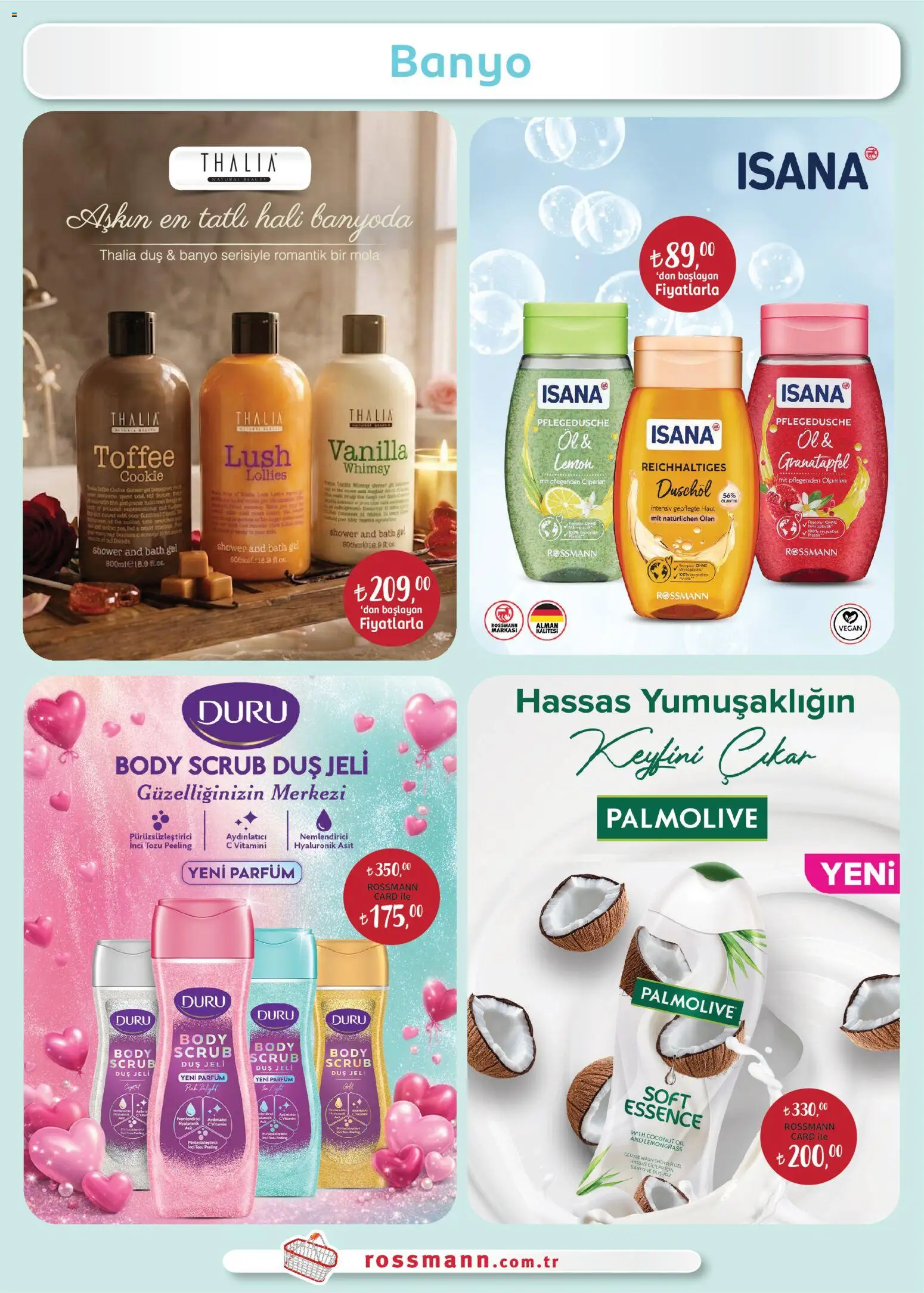 Rossmann - Şubat Kişisel Bakım Kataloğu - 02.02.2026 tarihinden itibaren geçerlidir | Sayfa: 14 | Ürünler: Banyo, Duş, Duş jeli, Parfüm