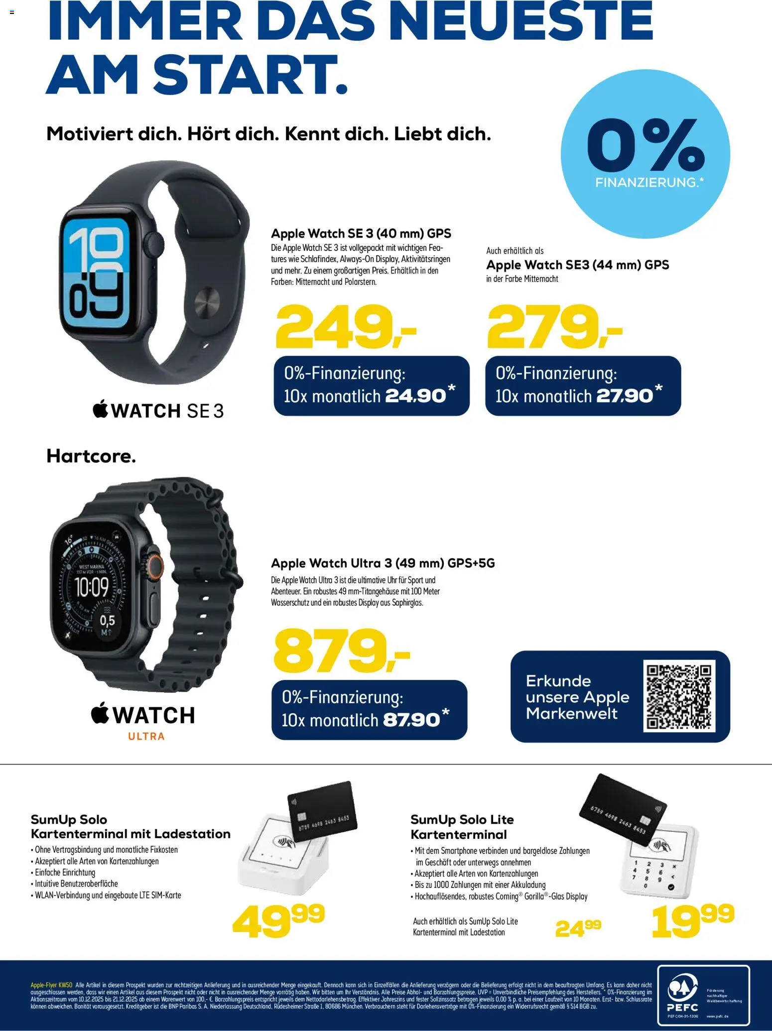 Euronics  Aktueller Prospekt – gültig ab 10.12.2025 | Seite: 16 | Produkte: Apple watch, Apple, Smartphone, Uhr