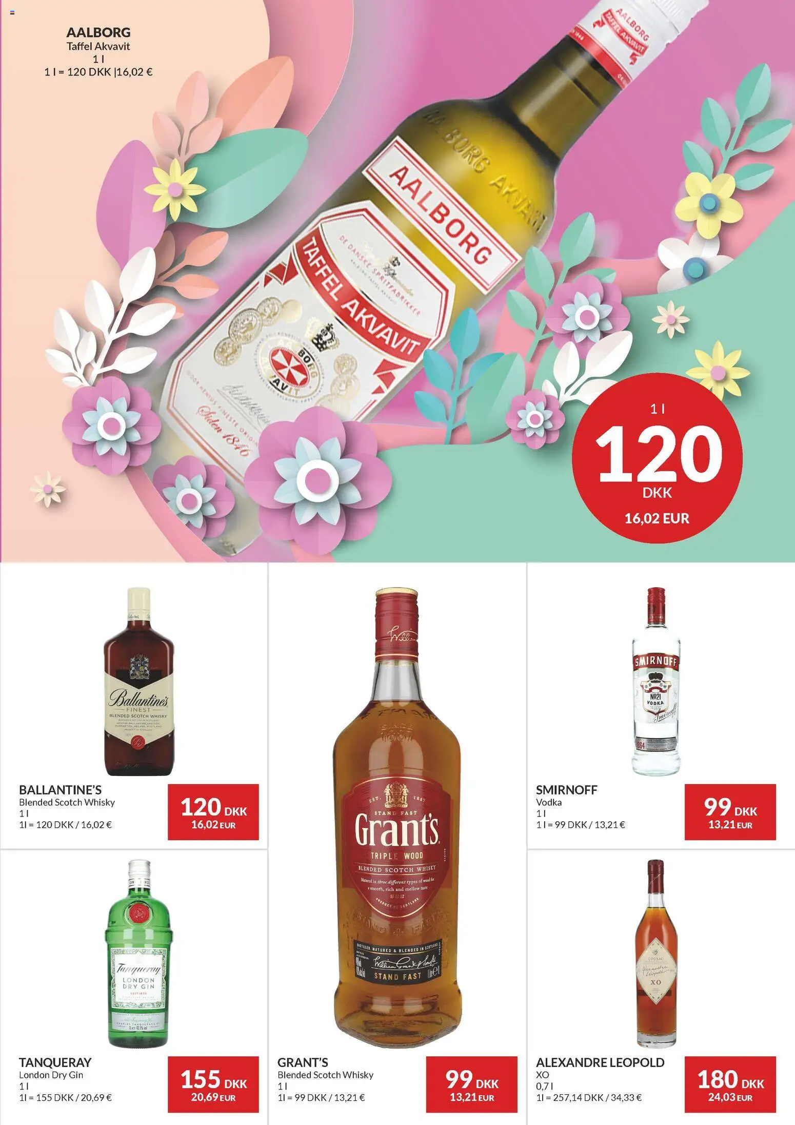 Nielsen Discount tilbudsavis – gyldig fra 05.03.2026 | Side: 13 | Produkter: Gin, Vodka, Whisky