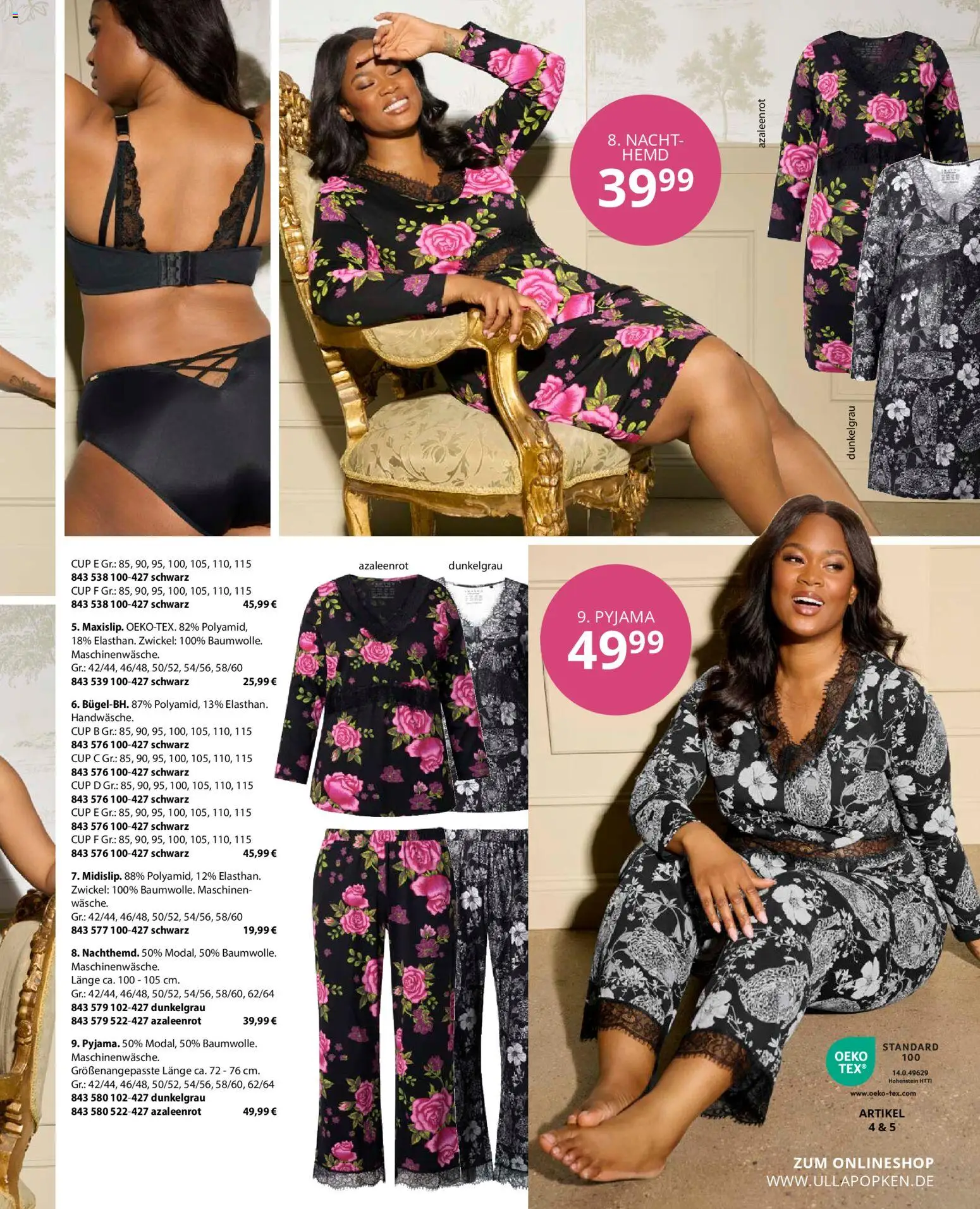 Ulla Popken Prospekt 	 – gültig ab 01.11.2025 | Seite: 179 | Produkte: Hemd, Pyjama