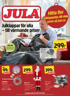 Jula - erbjudanden - Förhandsvisning av reklamblad från butik Jula aktuell från 15.12.2025