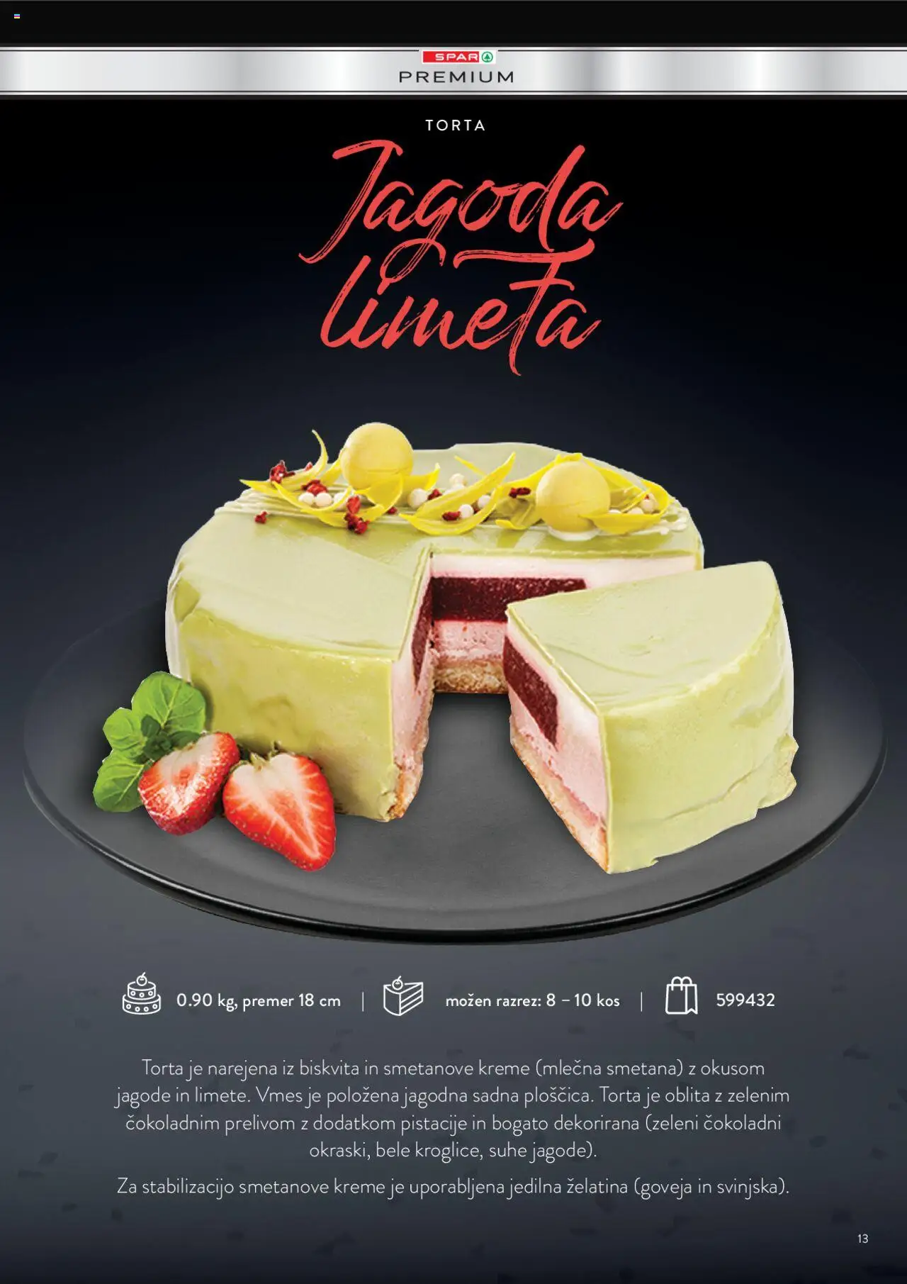 Spar katalog torte │ velja od 21.02.2023 | Stran: 13