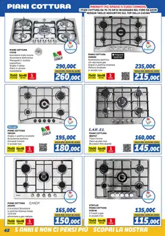 Anteprima del volantino Orizzonte Elettrodomestici catalogo valido a partire dal 01.11.2025 | Pagina: 42 | Prodotti: Top, Piano cottura, Griglia