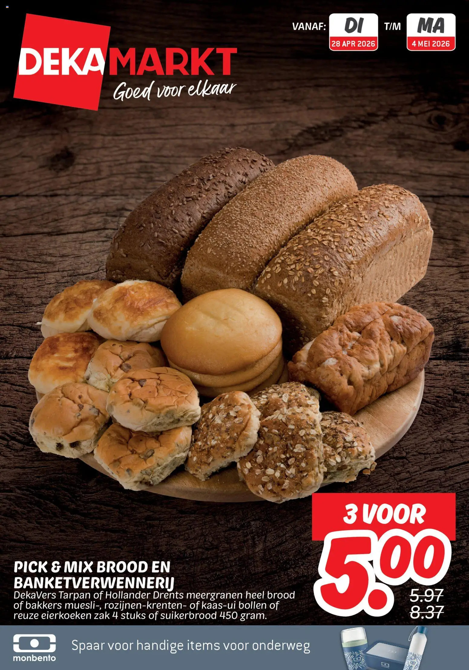 {H1} | Pagina: 1 | Producten: Brood, Zak