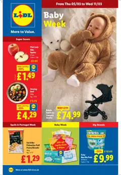 Preview of Lidl - Baby Week valid from 05.03.2026
