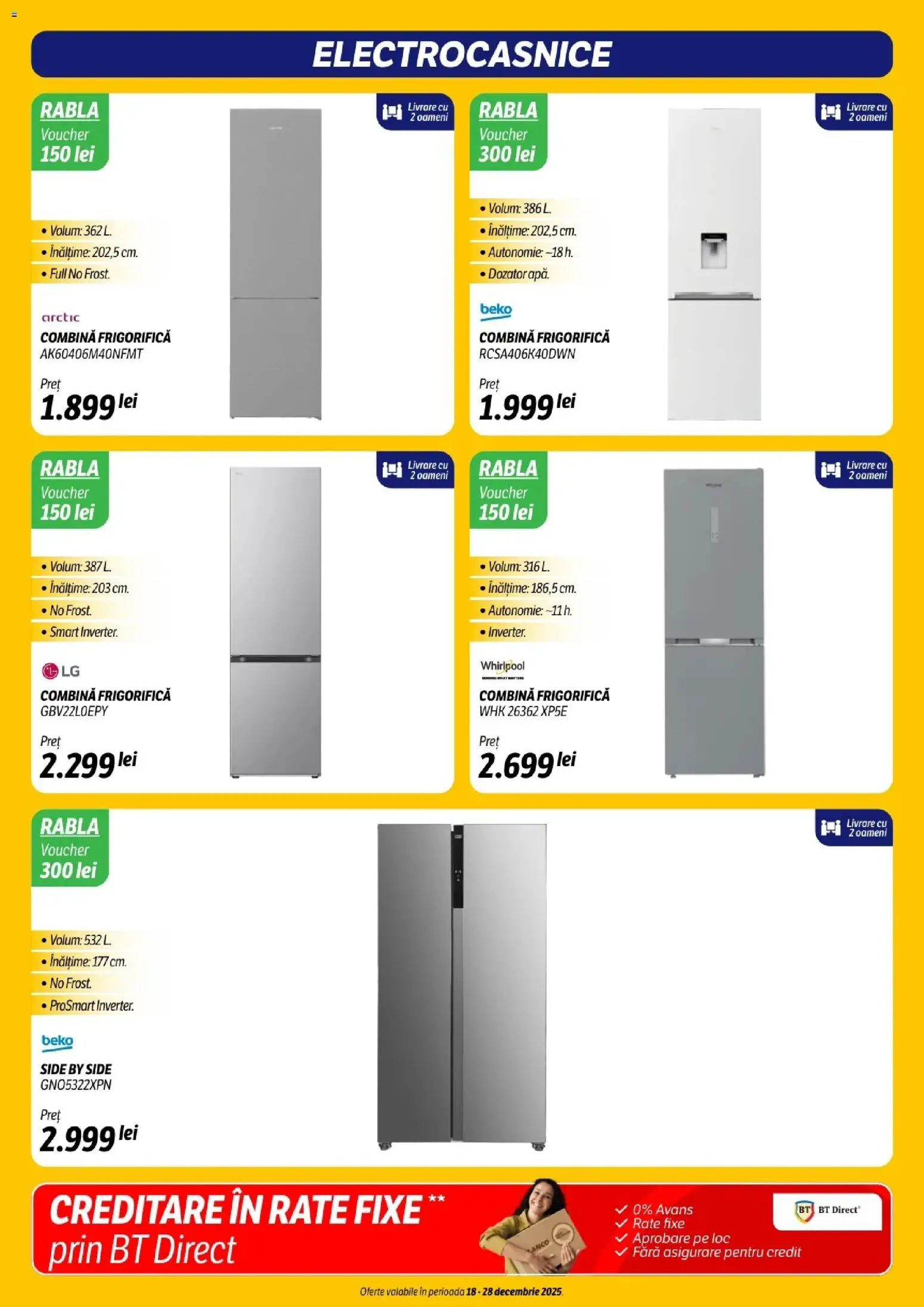 Noul catalog Flanco – valabil de la 18.12.2025 | Pagină: 17 | Produse: Combină frigorifică