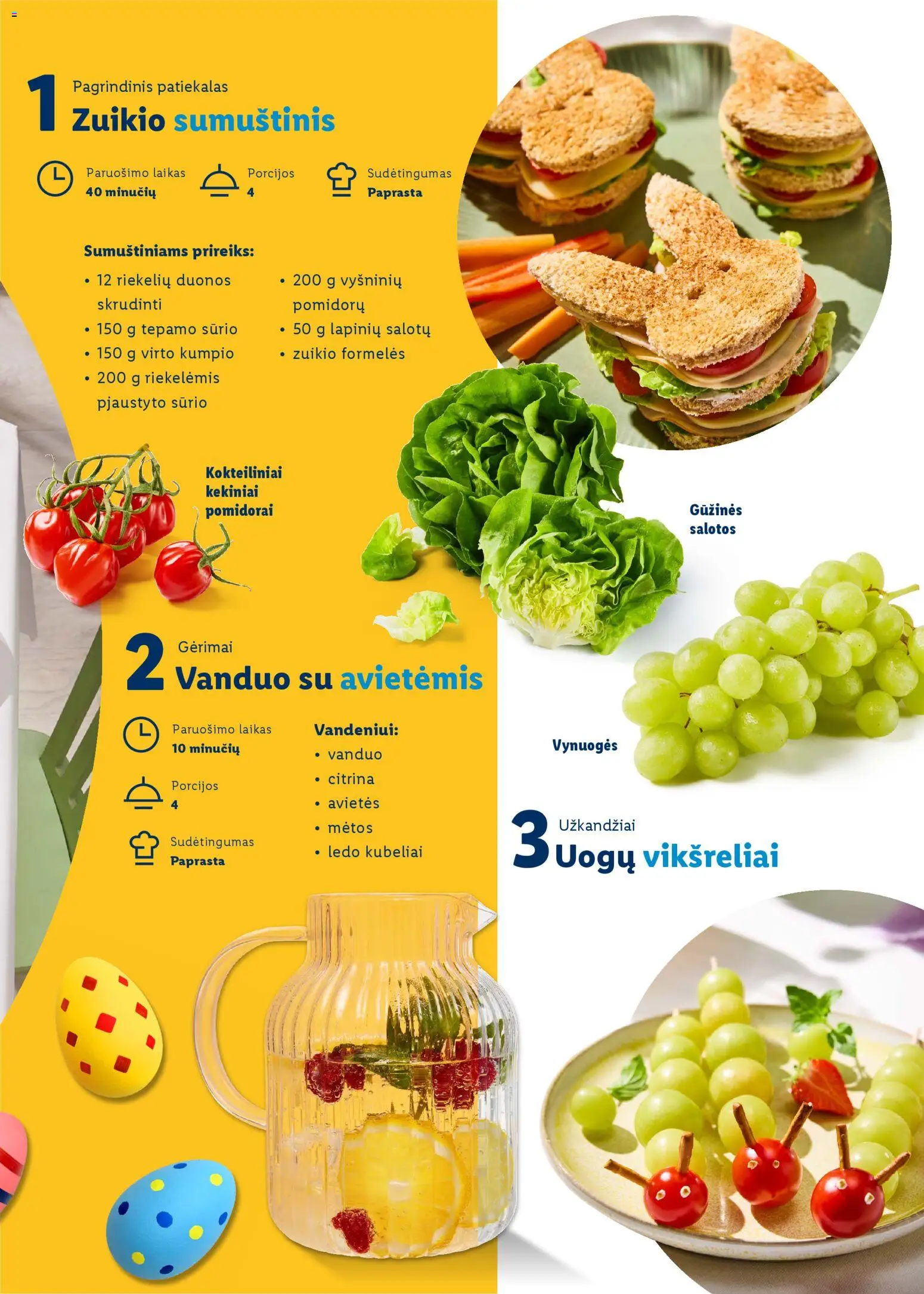 LIDL akcijos nuo 23.02.2026 | Puslapis: 35 | Prekių: Salotos, Vynuogės, Sumuštinis, Pomidorai