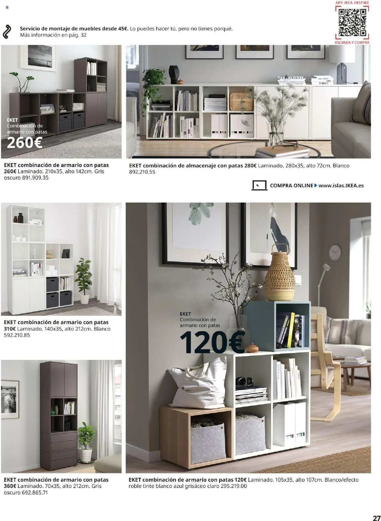 Catálogo IKEA Besta Eket │ válido desde el 04.02.2025 | Página: 27 | Productos: Tinte, Muebles, Almacenaje, Armario
