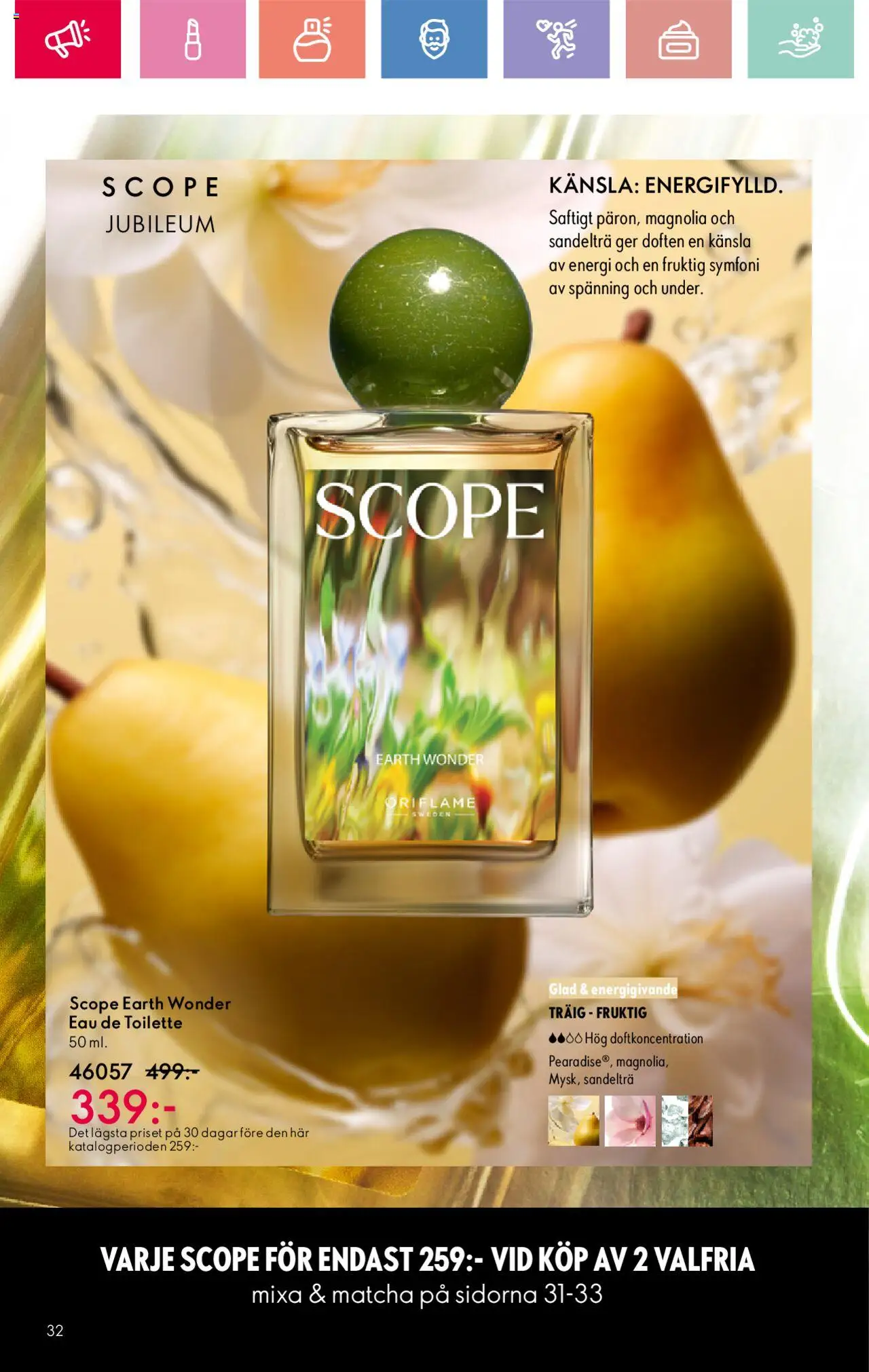 Oriflame reklamblad aktuell från 24.08.2025 | Sida: 32 | Produkter: Eau de toilette