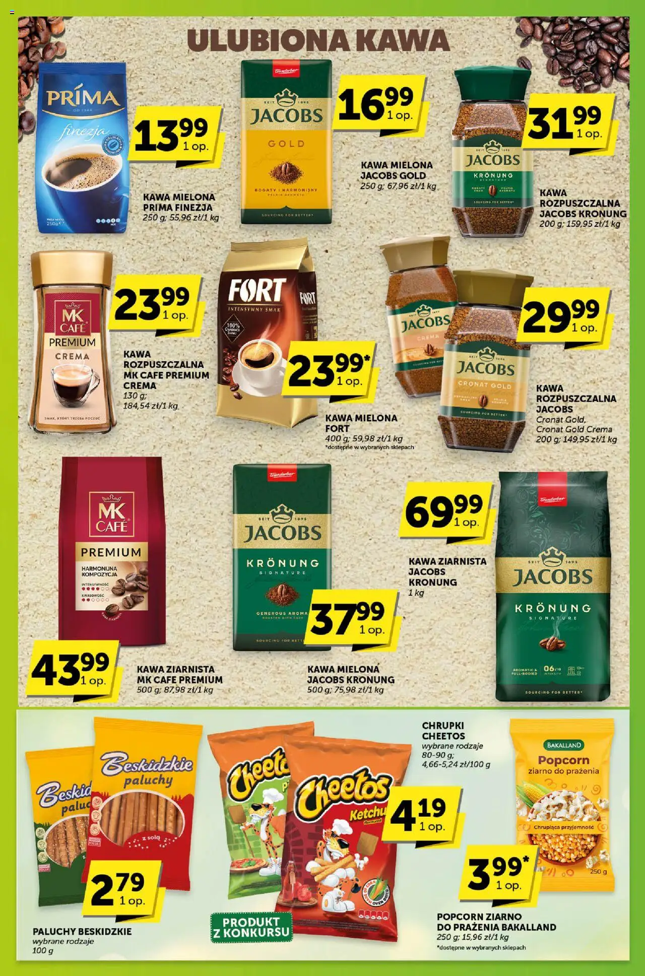 ABC Gazetka - Sprawdź, co więcej od 24.07.2025 | Strona: 7 | Produkty: Chrupki, Kawa rozpuszczalna, Kawa prima, Popcorn