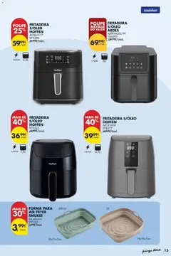 Pré-visualização FRITADEIRA S/OLEO HOFFEN, AFNL-H177 973290 válido de 03.02.2026 | Página: 15 | Produtos: Air fryer