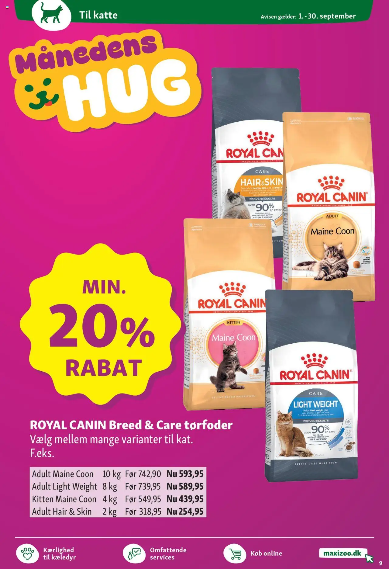 Maxi Zoo Tilbudsavis gyldig fra 01.09.2025 | Side: 9
