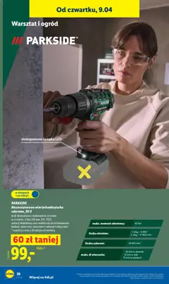 Pogląd oferty "Lidl Katalog" - ważna od 07.04.2026 | Strona: 46 | Produkty: Walizka