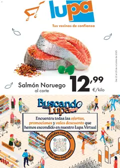 Vista previa Lupa Supermercados folleto válido desde el 23.10.2025