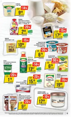 Ofertele Mega Image valabile de la 05.03.2026 | Pagină: 13 | Produse: Kalem ucu, Lapte, Iaurt, Smântână