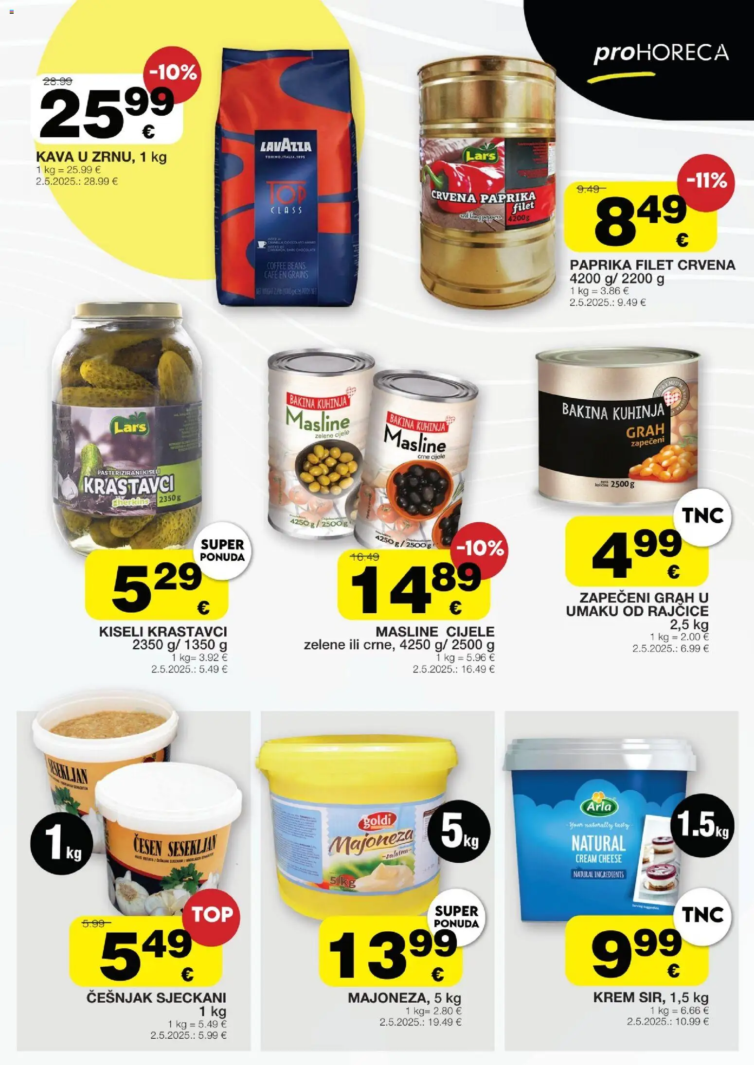 Stanić Diskont katalog | vrijedi od 09.04.2026 | Stranica: 7 | Proizvodi: Kava, Rajčice, Paprika, Majoneza