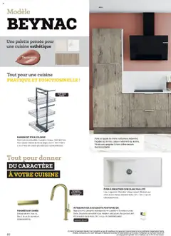 Bricorama - Prévisualisation de Bricorama catalogue Mon Projet Cuisine valide à partir de 18.07.2025 | Page: 10 | Produits: Base, Porte, Tiroirs, Cartouche