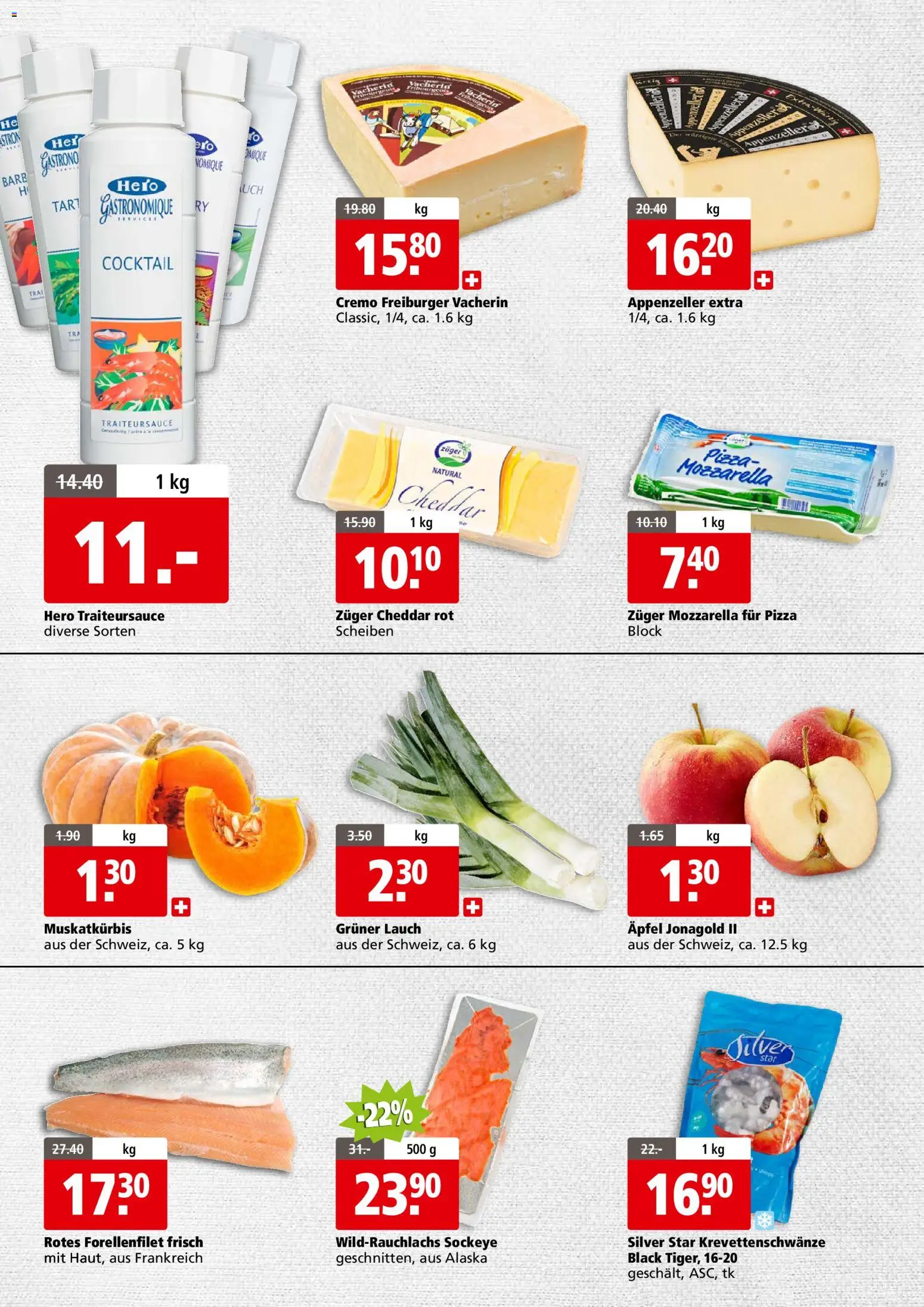 Aligro Aktionen Business Schlieren, Gossau SG, Frauenfeld, Rapperswil-Jona, Sargans, Bern, Brüttisellen, Pratteln, Emmen, Spreitenbach – gültig ab 03.11.2025 | Seite: 2 | Produkte: Pizza, Äpfel