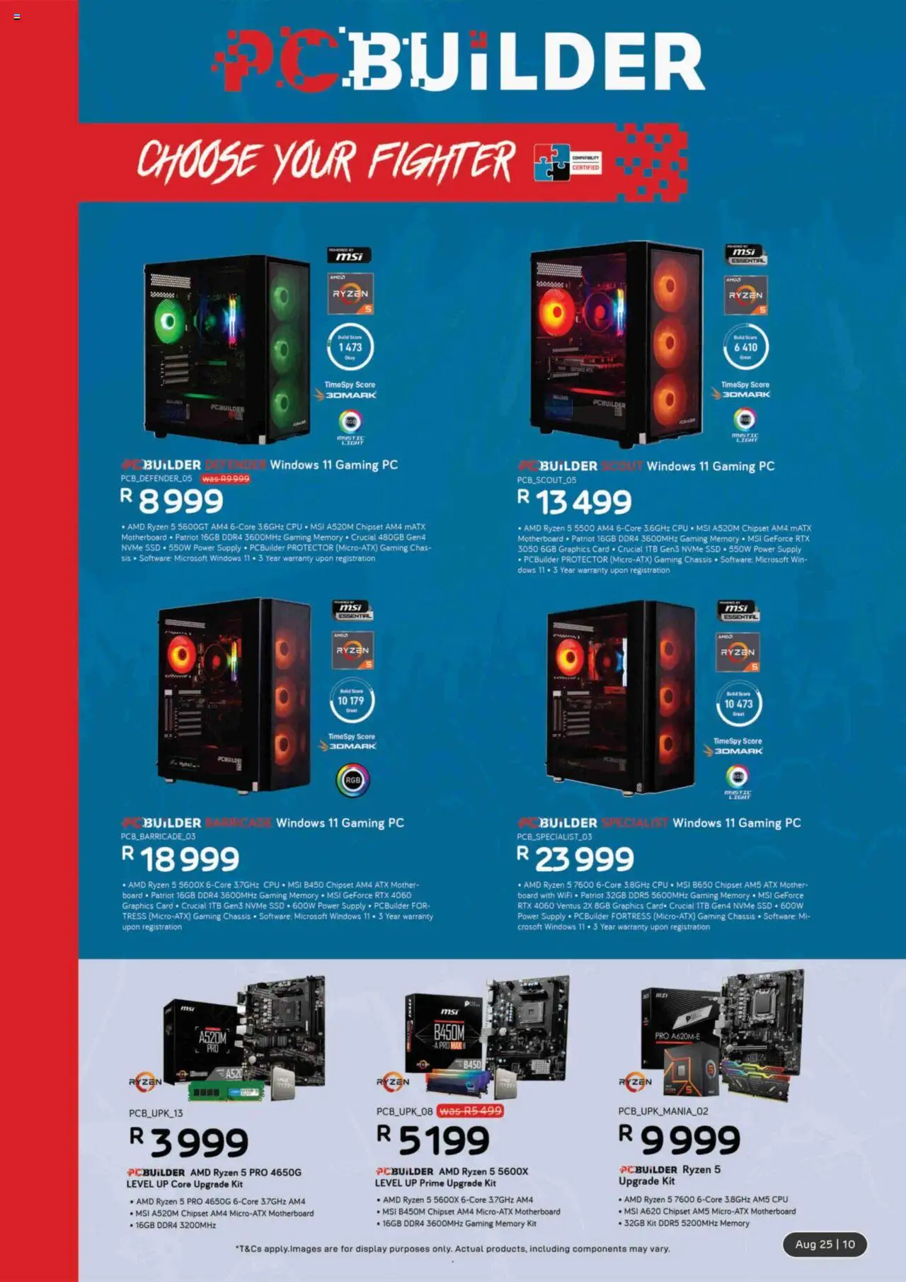 Computer Mania Gaming Catalogue │ valid from 01.08.2025 | Page: 11 | Products: PC