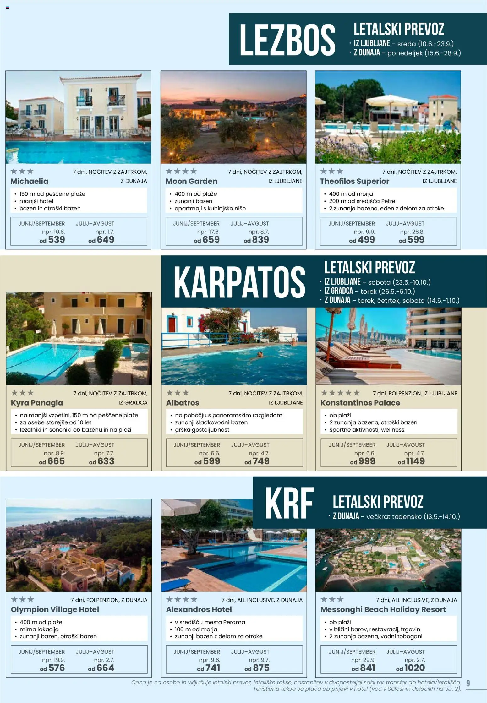 Novi Sonček katalog ponudbe – veljaven od 08.01.2026 | Stran: 9 | Izdelki: Bazen