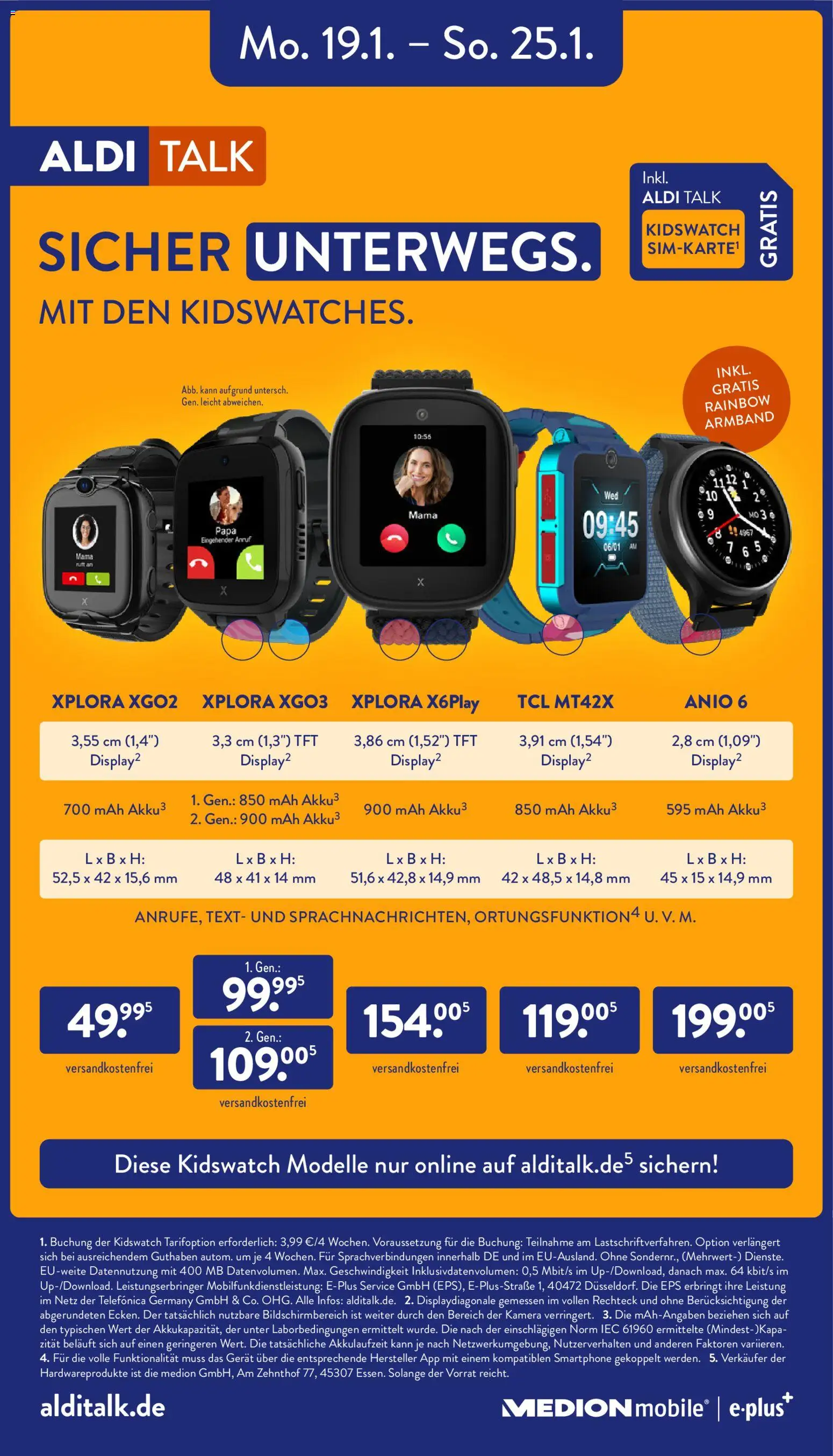 Aldi Prospekt 	 – gültig ab 19.01.2026 | Seite: 35 | Produkte: Kamera, Smartphone