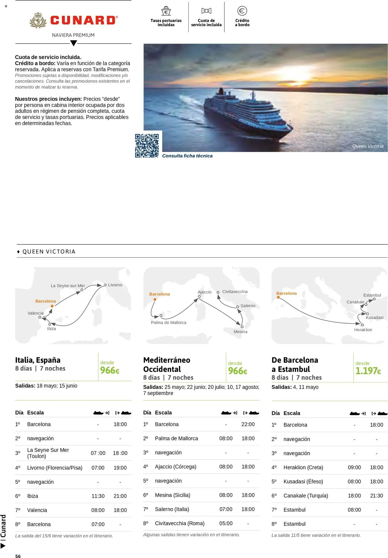 Viajes El Corte Inglés Cruceros marítimos │ válido desde el 01.01.2026 | Página: 57 | Productos: Navegación
